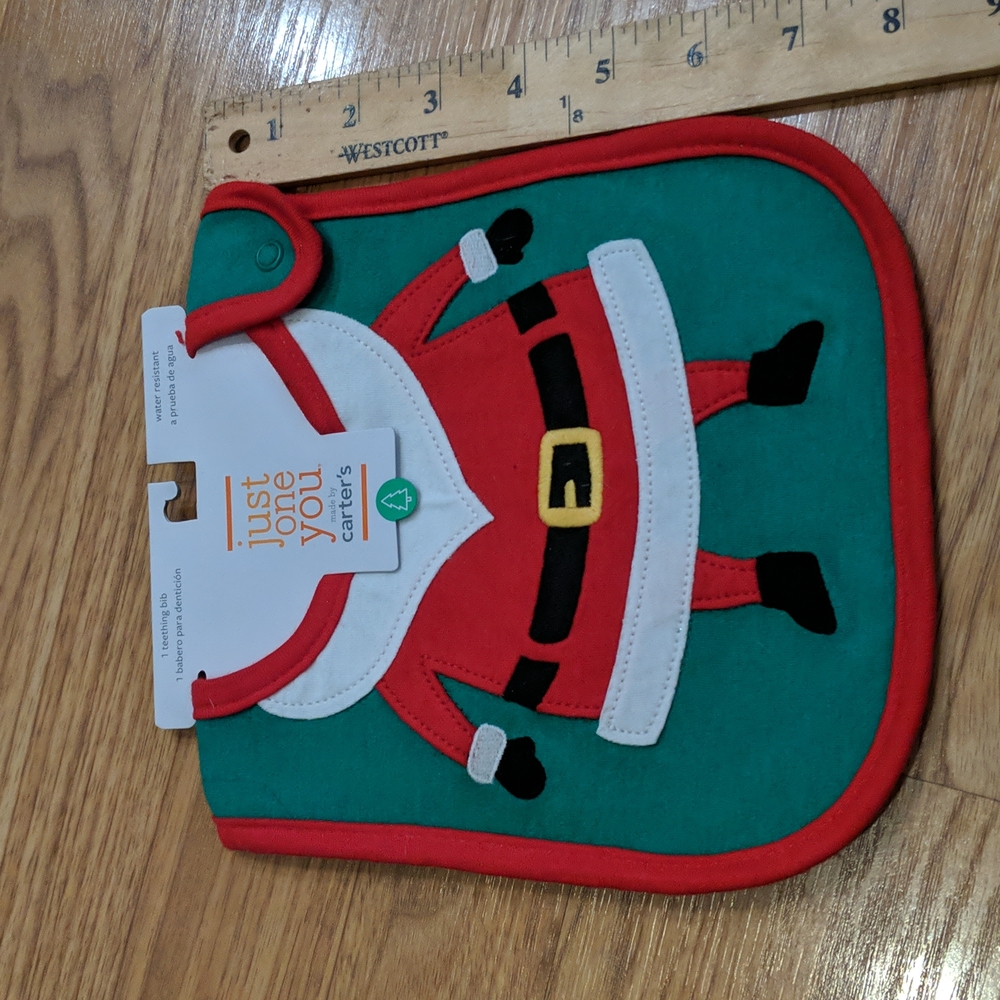 Adidas Onesie,Burt's Bees Baby Set, and Carter's Baby Bib Set - Picture 16 of 16
